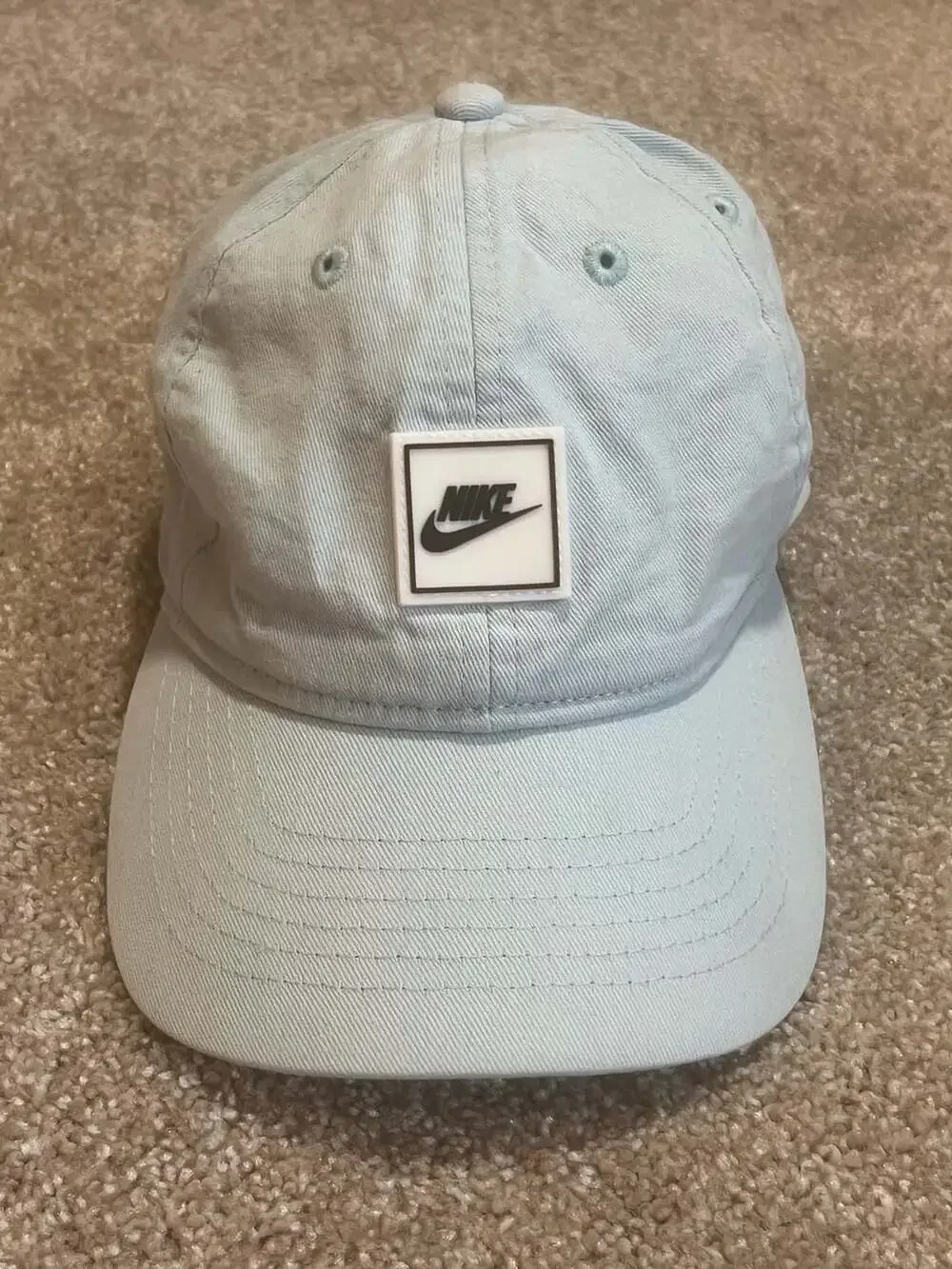 Nike Little Kids Club Cap with Futura Patch, Light Blue